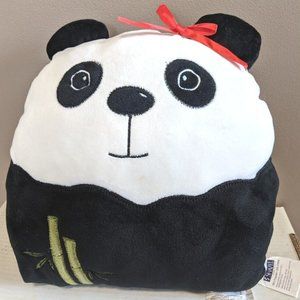 Pillow Pocket Hand Warmer Soft/ Cuddly, Patty the Panda hypoallergenic Hand Muff